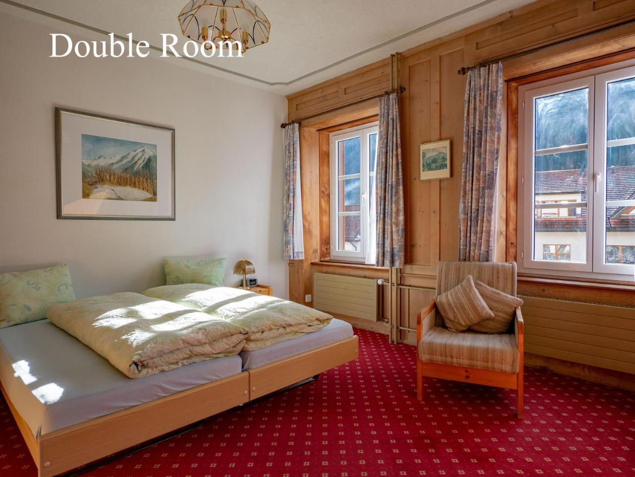 Hotel Restaurant Raetia Filisur Kültér fotó